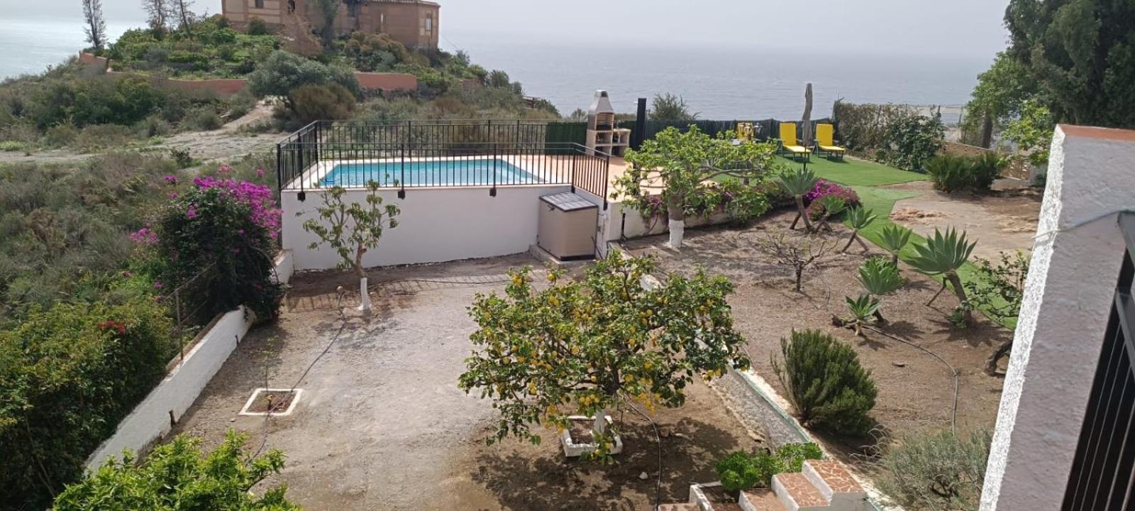 La Torrecica, Con Caracter Andaluz Y Magnificas Vistas Al Mar Y Sierra Nevada Βίλα Salobreña Εξωτερικό φωτογραφία